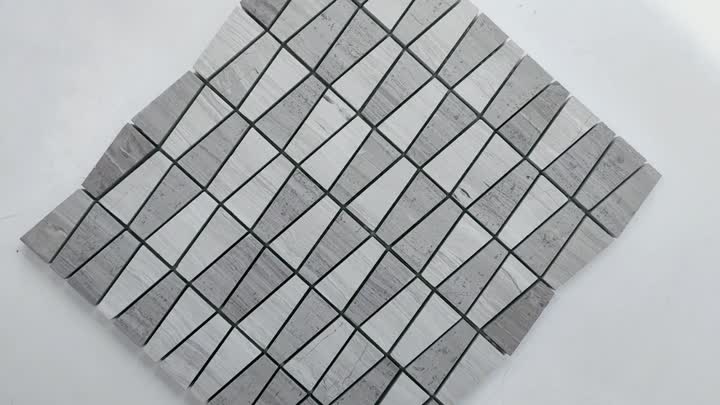 Trapezoid Marble Mosaic