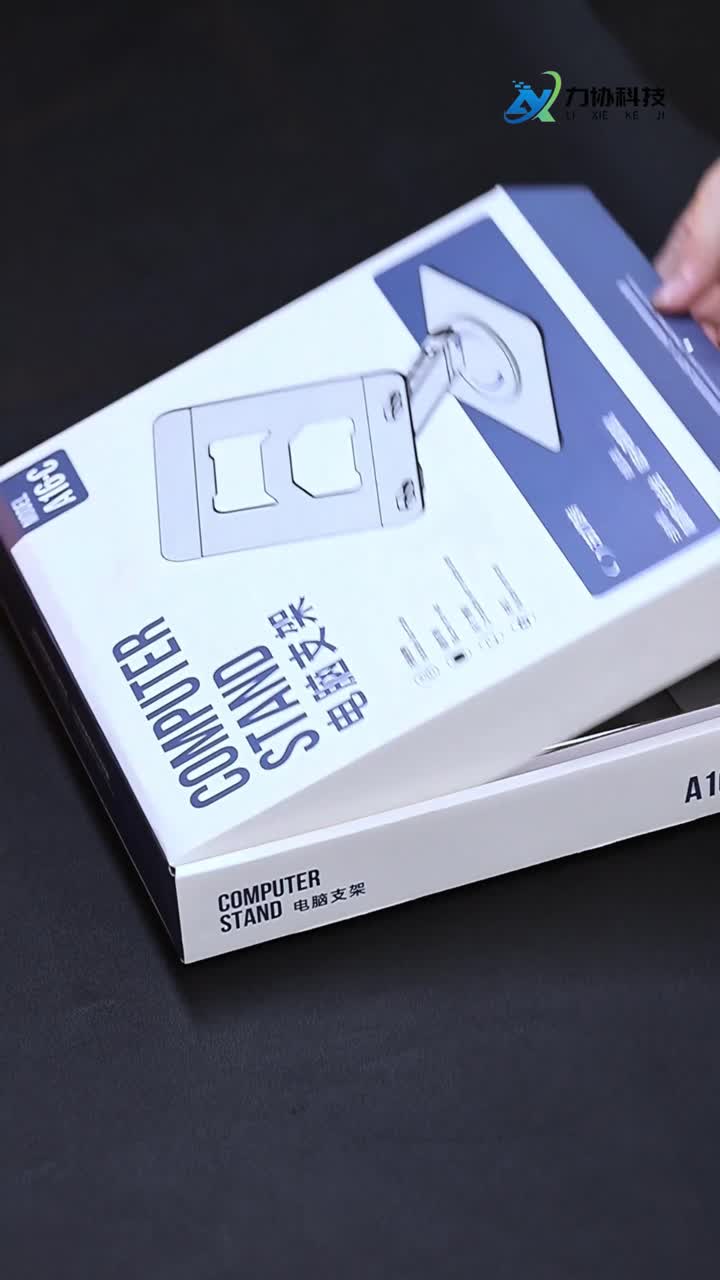 Support pour ordinateur portable en aluminium A16-C, station d'accueil multiport intégrée