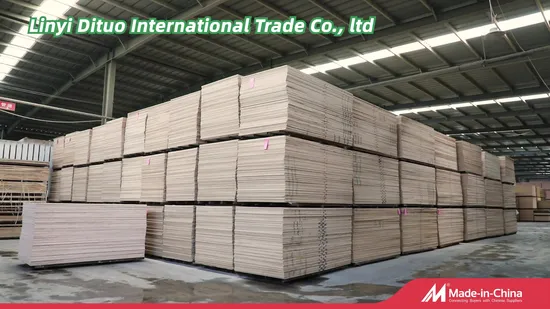 18mm Wood Grain Melamine Paper Plywood1