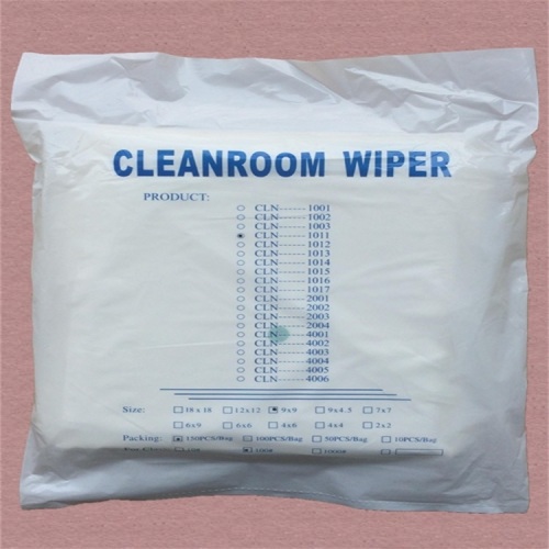 Clean room use dust-free cloth or paper