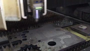 High Power Fiber Laser Cutting Machine - 8000W - 2