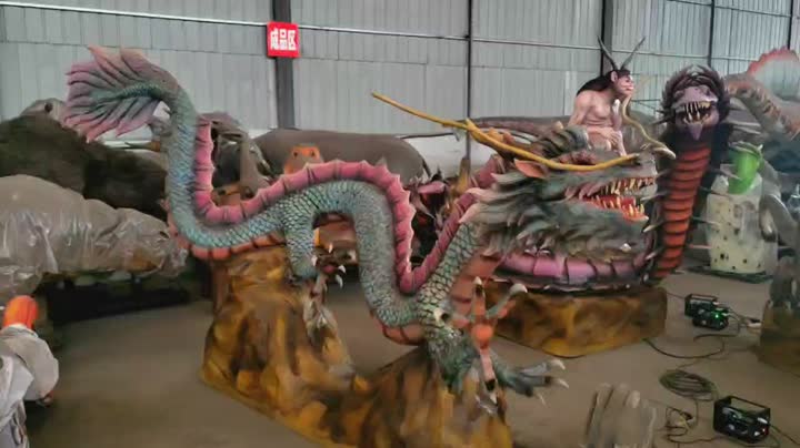 Realistic animatronic monsters