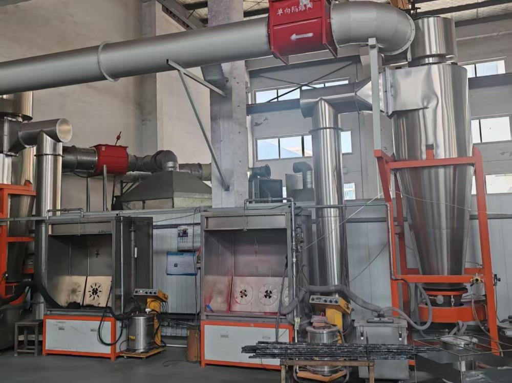 Spraying processing equipment