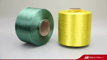 Black Polyester Yarn 1000d Red Grey Color Yarn
