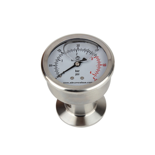 YN60BF/Z/MC BSPT Dial Axial Diaphragm Pressure Gauge