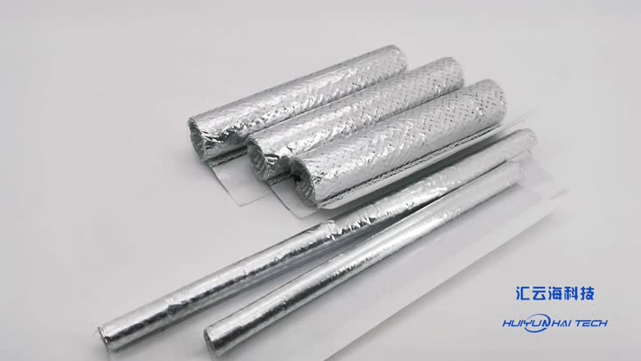 High temperature resistant aluminum foil tube