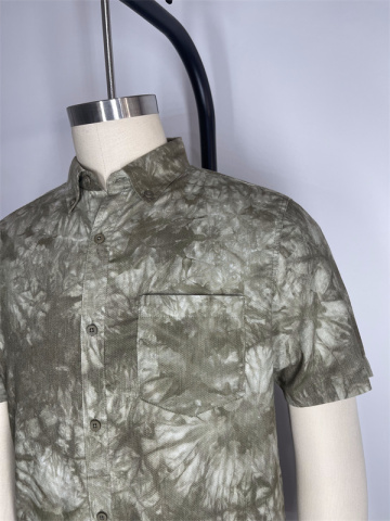 Tie Dyeing Process For Short Sleeved Shirts