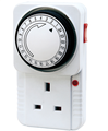 24 Hour Plug-in Mechanical Timer for Indoor Use - BND-50/E39 UK Standard1