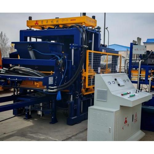 Línea de producción de ladrillos de moldeo por vibración de alta eficiencia enviada oficialmente a Argelia