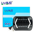 Square Auto Drl Headlamp With Angel Eyes High/low H4 Led Headlight 5x7 7x6 Inch 90w Universal1