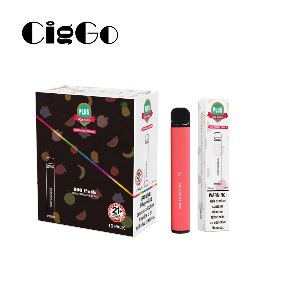 Új érkezés 550 mAh 800 Puffs E cigaretta Elf Bars Vape Pod Kit párologtató