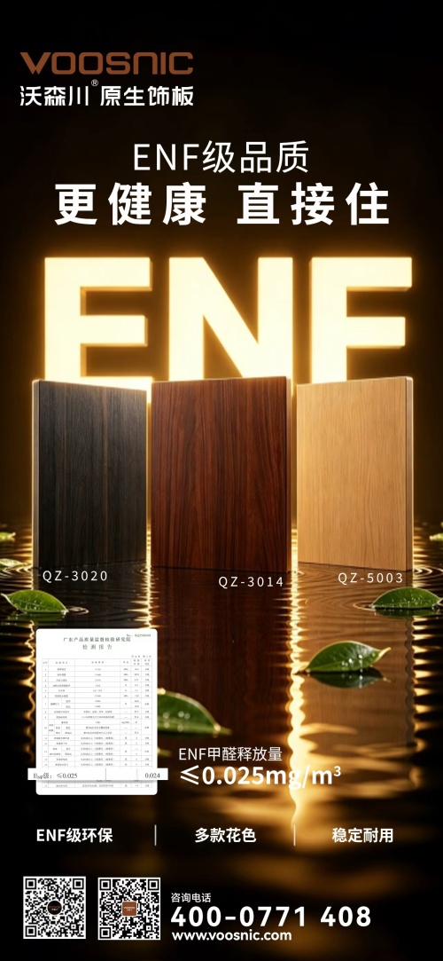 VOOSNIC Original Decorative Panels Upgrade Eco-Friendly Quality, Leading the Future of Healthy Living Spaces
