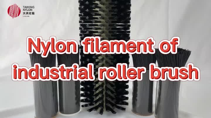 Nylon filament of industrial roller brush
