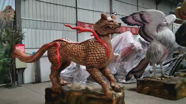 Realistic animatronic monsters