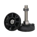 Customizable Stainless Steel Washer Machine Leveling Feet M20 with Nylon Base1