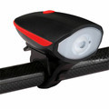 LED Bike Light Set: Complete Kit with Front Light, Electric Horn, Speaker, and USB Rechargeable Tail Light1