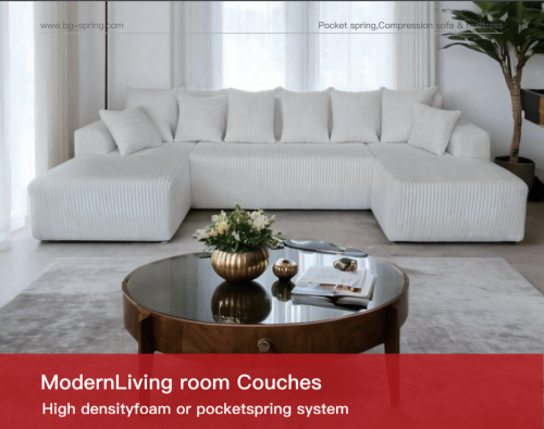 Canapé sectionnel en forme de L