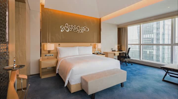estojo de móveis de hotel hilton