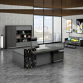 Luxury Executive CEO Office Desk - High End Modern Solid Wood Office Table1