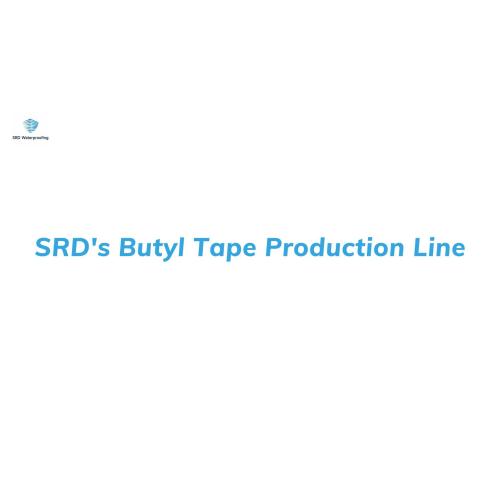 SRDのブチルテープ制作ライン