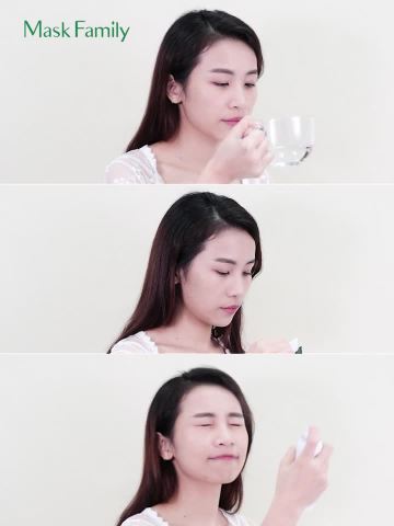 Gauze facial mask