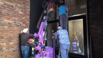 All-Electric Self-Propelled Vacuum Lifter: Efficient Glass & Panel Handling Machine for Construction Glazing