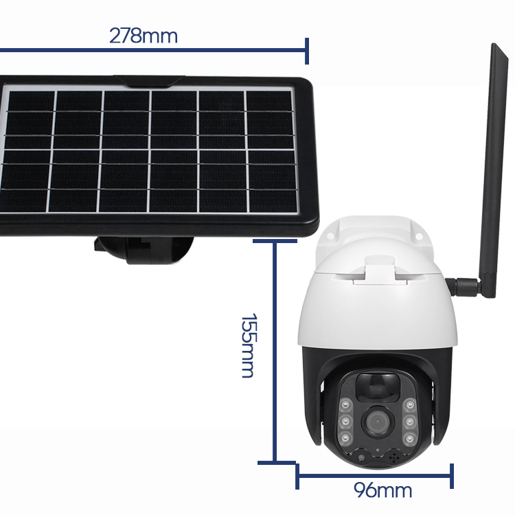 CAME DE SÉCURITÉ EXTÉRIEUR DE CCTV EN CCTV EN CCTVE EN DOOR SOLAR