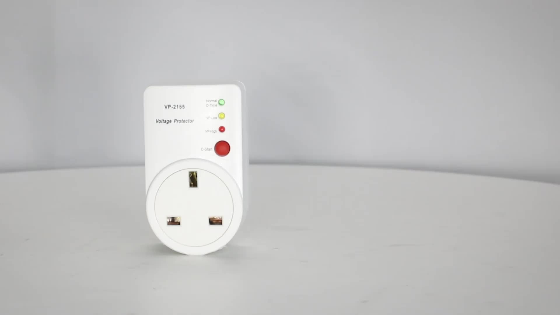 Socket 15a محافظت از ولتاژ ولتاژ محافظ فعلی محافظ ولتاژ ولتاژ برای یخچال/تلویزیون/دی وی دی/ویدئو/رایانه/فریزر 1