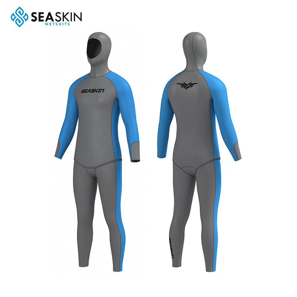 Dw075 Spearfishing Wetsuit For Men 4 Jpg