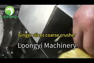 Ginger slices crusher