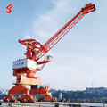 High Quality 60T Slewing Portal Crane Barge and Multifunctional Port Cranes for Loading and Unloading1