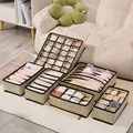 4 Pack Foldable Cloth Storage Boxes for Underwear and Socks Organization1