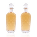 Wholesale Empty 100ml 200ml 375ml 500ml 750ml 1000ml glass Clear wine bottle1