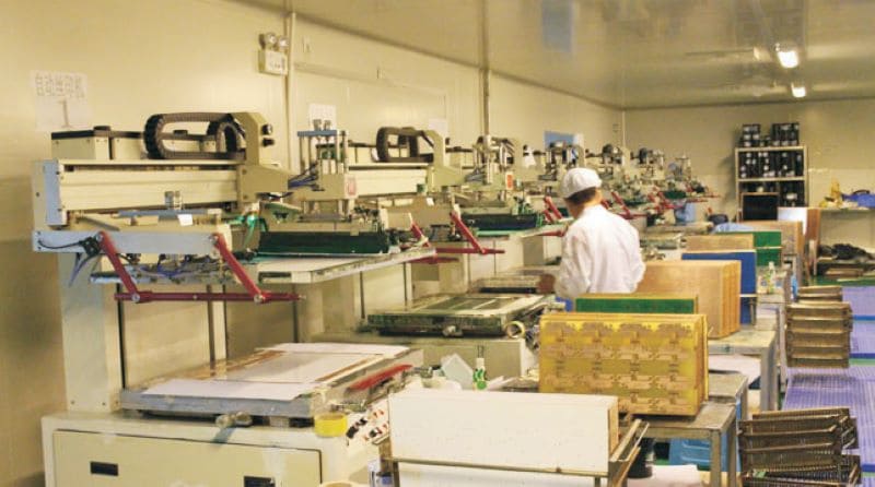 traditional production line