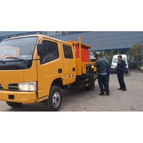 Scissor lift platform vehicle