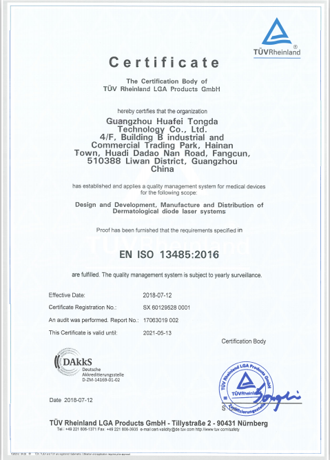 ISO 13485 CE Certificate