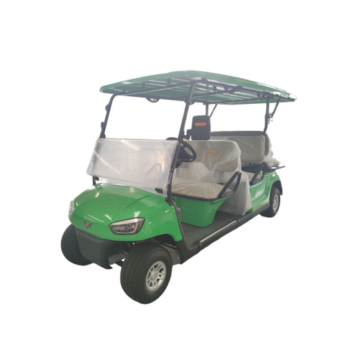 How do Golf Cart help the economic development of scenic spots?