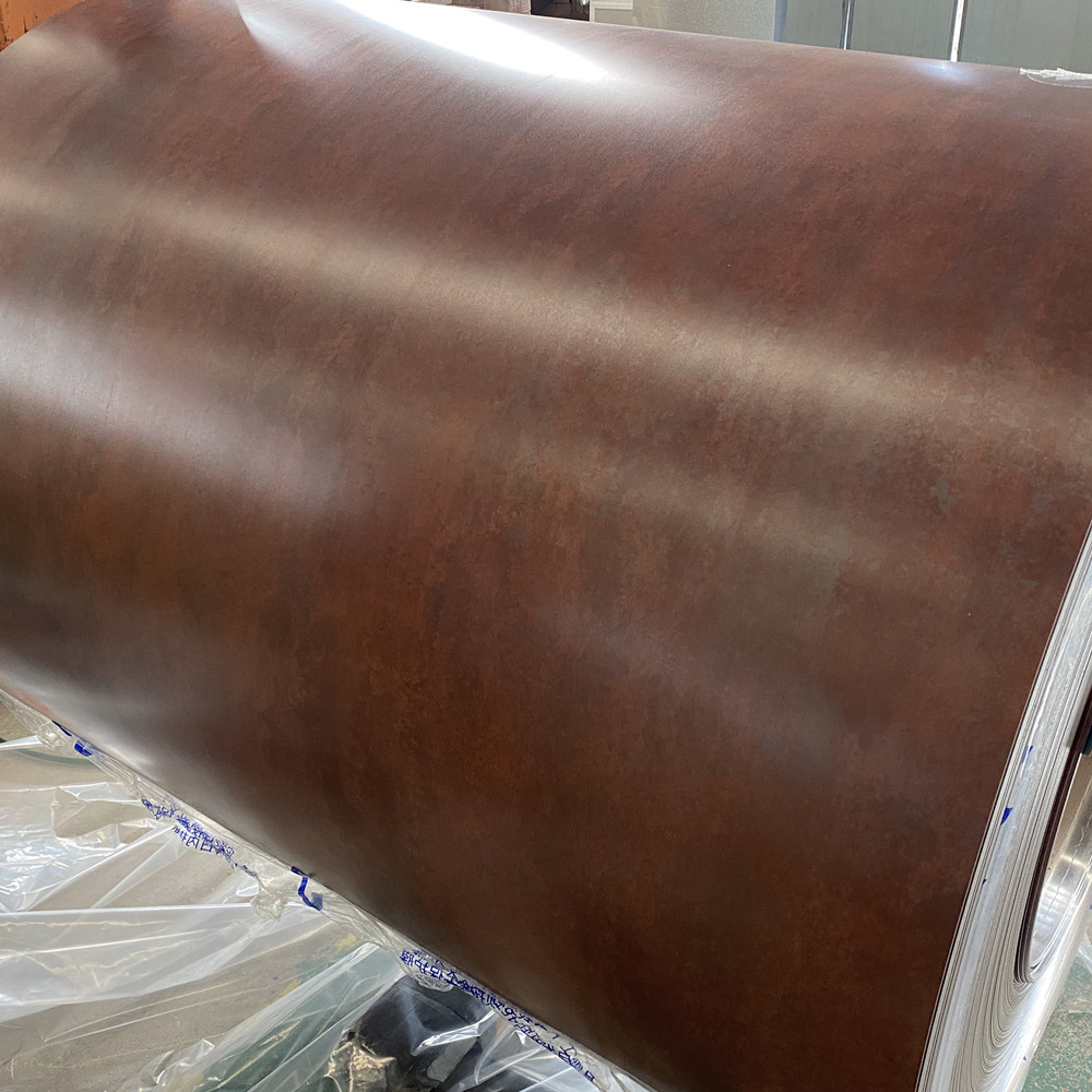 Подготовленная оцинкованная сталь с защитной пленкой