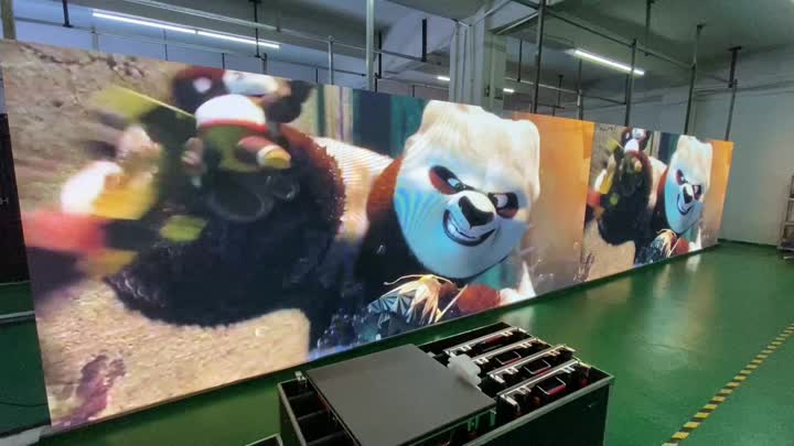 P4 indoor fixed install Iron LED Screen