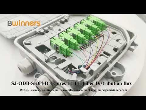 SJ-ODB-SK04-B 8 Cores FTTH Fiber Distribution Box  