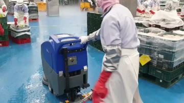 floor scrubber machine