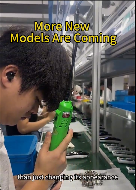 Mais novos modelos estão chegando