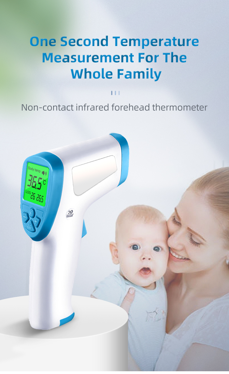 Corona Virus accurate digital IR  temperature non-contact ear wrist infrared forehead thermometer
