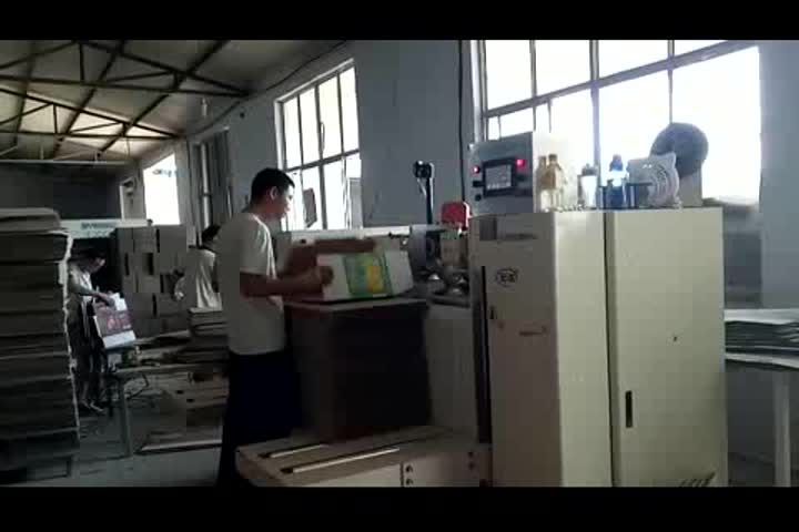 semi automatic corrugated box stitching machine_baofeng