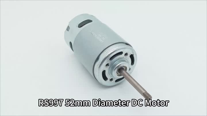 Endüstriyel Dayanıklılık için Güvenilir 997 Fırçalı DC Motor
