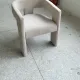Modern designstylingstol matstol stål ramfabrik