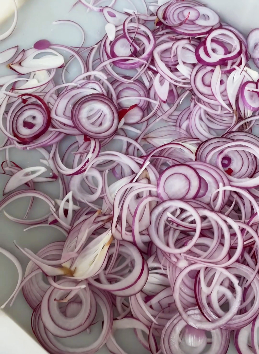 onion ring cutting machine