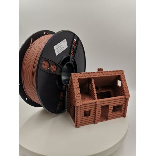 pla wood walnut filament