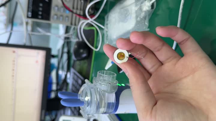 Comprimidos atomizados microporosos médicos de 16 mm