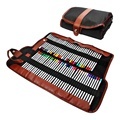 72 Assorted Colored Pencils with Roll-Up Washable Canvas Bag1